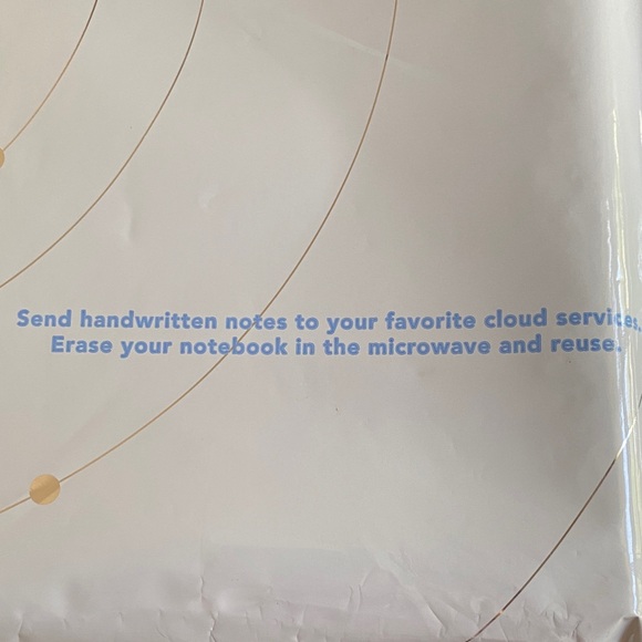 Rocketbook Wave Reusable Notebook New in Sealed Pouch - Picture 4 of 4